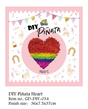 DIY Piñata Heart