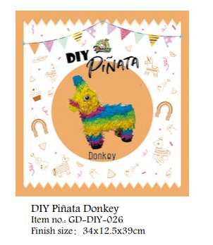 DIY Piñata Donkey